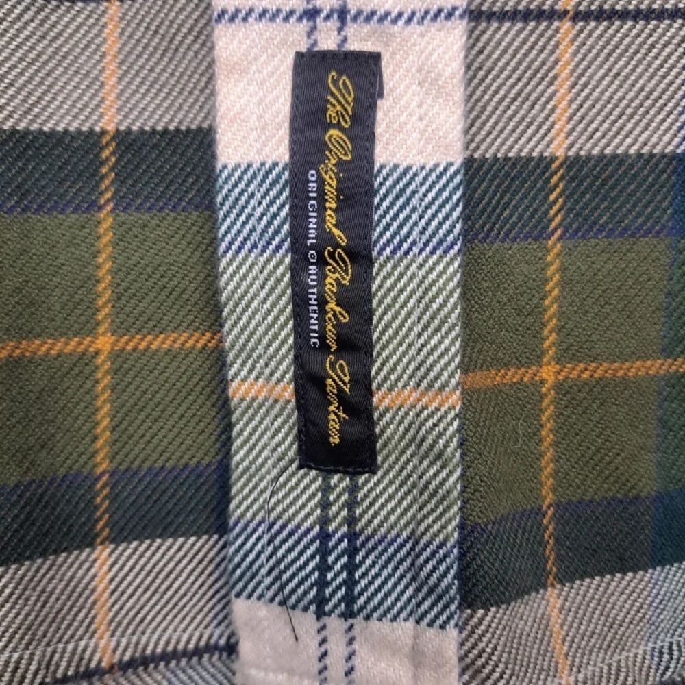 Barbour Tartans Plaid Loose Fit Men's XXL Green Plaid 100% Cotton Hunt Work - Picture 6 of 10